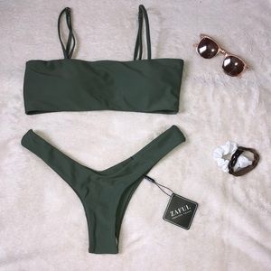 BRAND NEW OLIVE GREEN BIKINI